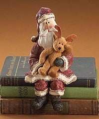 Time to Faly-Boyds Bears Resin Santa #28052