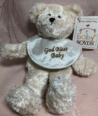 Baby Bearjoy-Boyds Bears #94814 God Bless Baby
