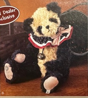 Chopsticks-Boyds Bears Mohair Panda #4023884 BBC Limited Edition ***Rare