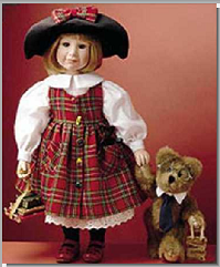 Christa with Harvey...Back to School-Boyds Bears Doll #4937 BBC Exclusive