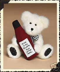 Corky-Boyds Bears #903212 Wine is My Favorite Four Letter Word!