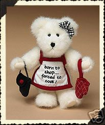 Dinah Out-Boyds Bears #903207 Born to Shop Forced to Cook!