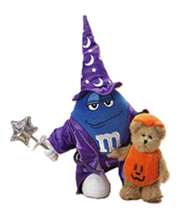 Gourdy W/ Wizard Blue-Boyds Halloween Bears #919098 M&M Exclusive