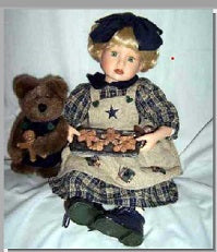 Jean Marie with Nutmeg-Boyds Bears Doll #4919V QVC Exclusive