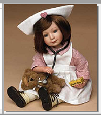 Kaitlyn with Snuffle...Friends Make Us Feel Better-Boyds Bears Doll #4852