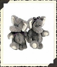 Packy and Dermah Trunkspace-Boyds Bears Elephants #568005