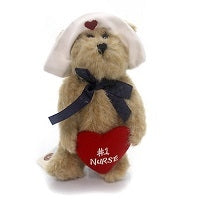 #1 Nurse-Boyds Bears Plush Ornament #562754 *