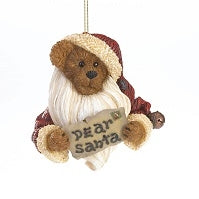 JOLLY OL' ST. NICKELBEARY-BOYDS BEARS BEARSTONE ORNAMENT #4022429 *