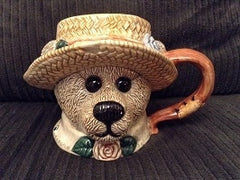 Ms Bruin...Afternoon Tea-Boyds Bears Bearwear Pottery Coffee Cup Mug #