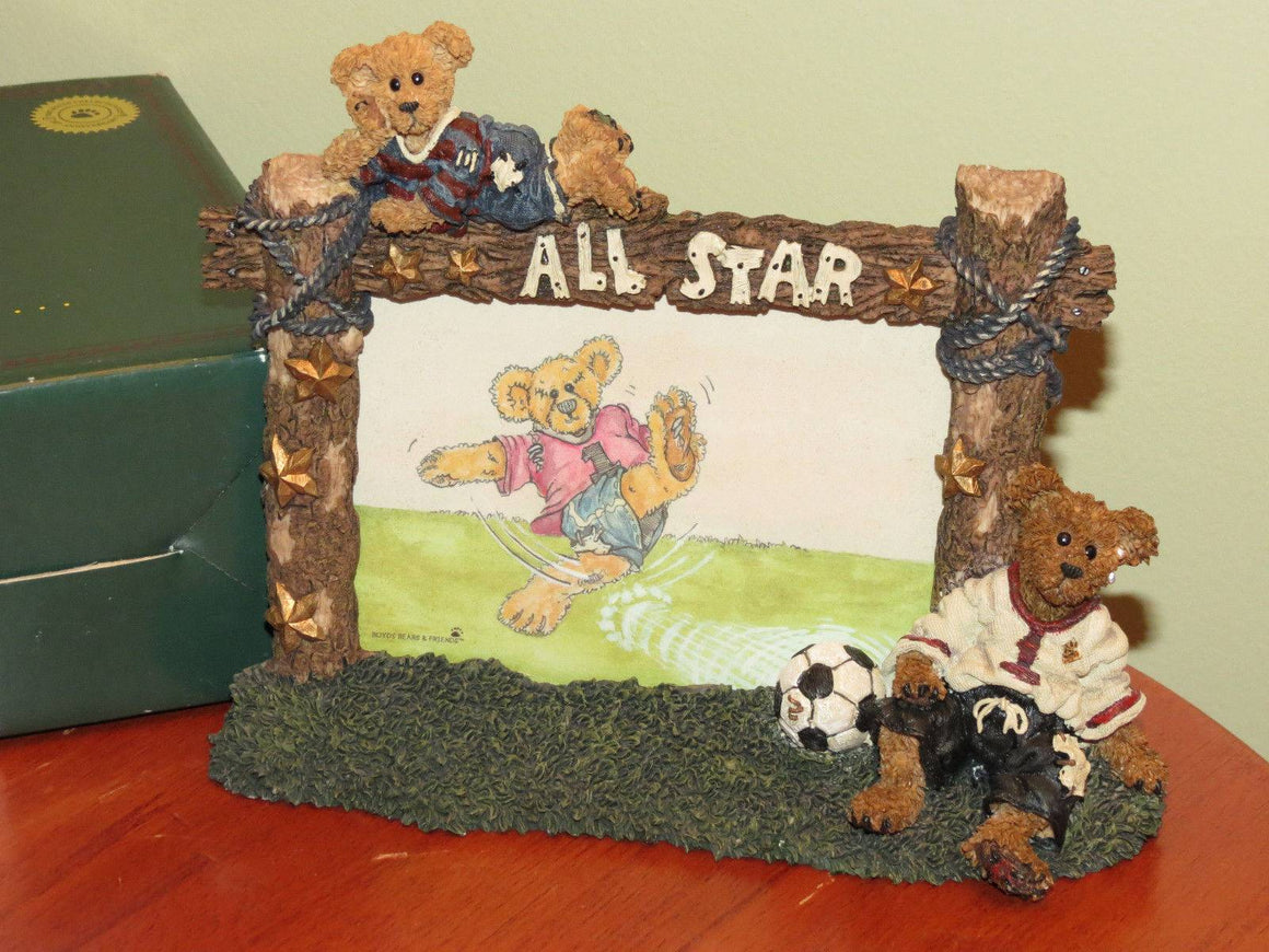 Rocky...All Star-Boyds Bears Soccer Picture Frame #27353 *