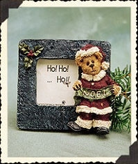 Mathias Kringlebeary...The First Noel-Boyds Bears Bearstone Mini Picture Frame #83006 *