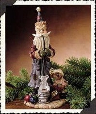 Ludwig Puffenhuff..Ornament Maker-Boyds Bears Santa Folkstone #28005 *