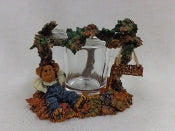 Autumn Fallsbeary...Leafy Enterprises-Boyds Bears Candle Votive #27727 *