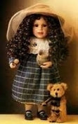 Nicole with Buzz-Boyds Bears Porcelain Doll #4925 *