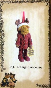 P.J. Danglemoose-Boyds Bears Resin Moose Ornament #25012