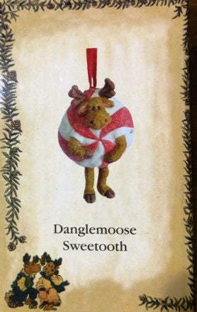 Danglemoose Sweetooth-Boyds Bears Moose Ornament #25011V QVC Exclusive *