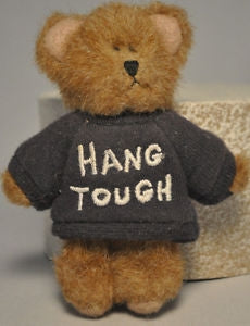 H.T. HANG TOUGH-BOYDS MINI MESSAGE BEARS #567008 *