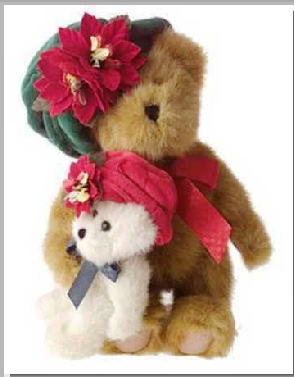 NOELLA DEBEARVOIRE WITH HOLLY-BOYDS BEARS #99988V QVC EXCLUSIVE ***HARD TO FIND*** *
