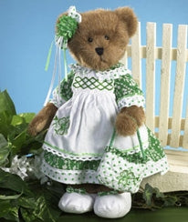 PATTIE MCBEARSLEY-BOYDS BEARS #4016881 BBC LE ST PATRICK'S DAY IRISH***HARD TO FIND*** *