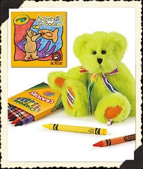 Lime B. Bright-Boyds Bears #919113 Crayola Exclusive *