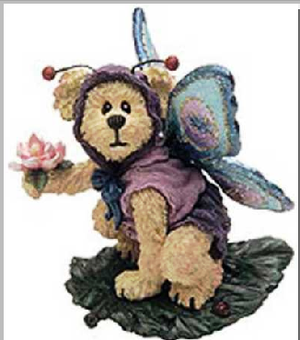 Flutter B. Bye...Flights of Fancy-Boyds Bears Bearstone #227750 *