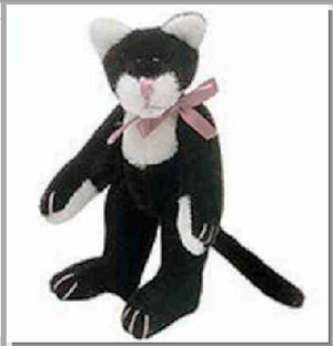 TABBY F. WUZZIE-BOYDS BEARS KITTY CAT #595240-07 *