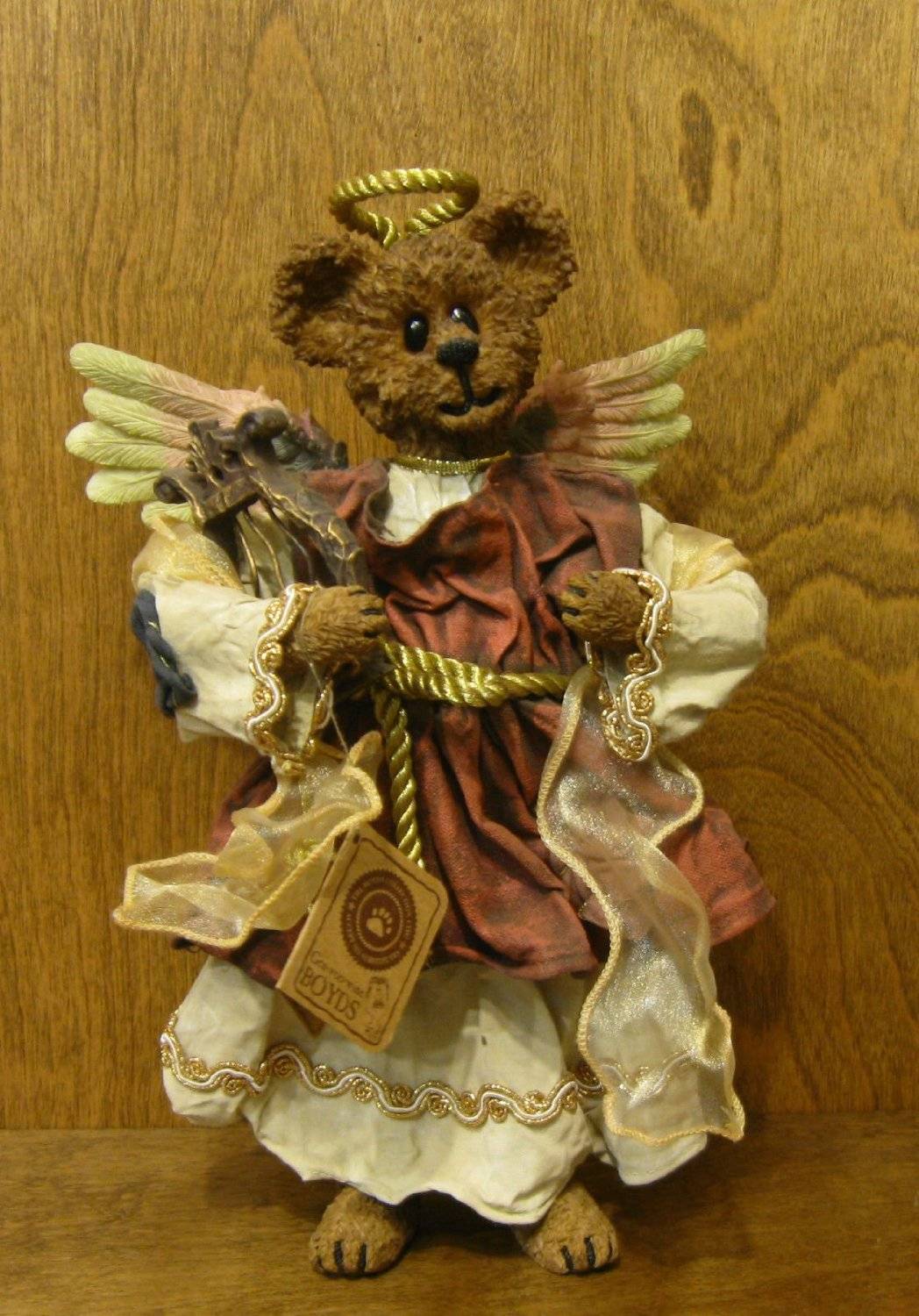Crumpleton Faith Crumpleton-Boyds Bears Resin Angel #73105 * - THE BOYDS BEARS STORE