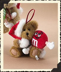 JOLLY WITH RED-BOYDS BEARS ORNAMENT #919029 M&M EXCLUSIVE *