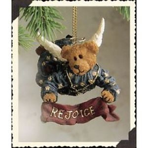 Angelbrite-Boyds Bears Bearstone Angel Ornament #25731 *