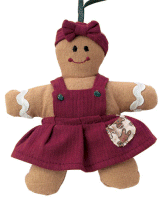 GINGER-BOYDS BEARS GINGERBREAD ORNAMENT #562423 *