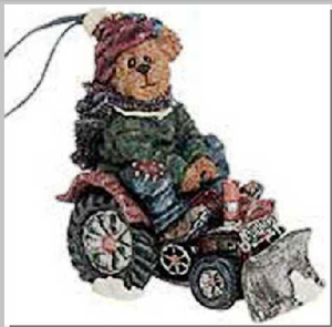 Kenny B. Plower-Boyds Bears Bearstone Ornament #25762 ***Hard to Find*** *