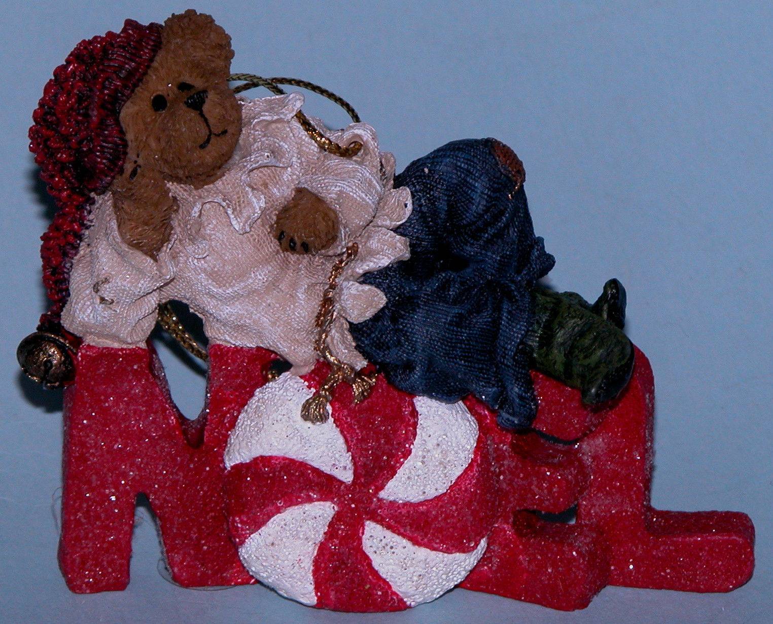 ELGIN ELFBEARY-BOYDS BEARS BEARSTONE ORNAMENT #257026 *