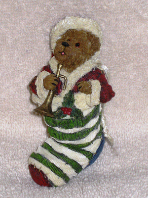 S. C. Kringlesock-Boyds Bears Bearstone Ornament #25765 *