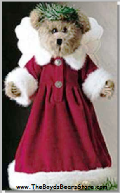 Holly Beary-Boyds Bears Tree Topper #744115-02 *