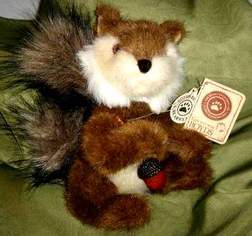 Merle B. Squirrel-Boyds Bears #55214 Complete with Acorn! *