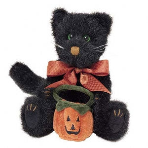 PEPPER B. SCAREDYCAT-BOYDS BEARS HALLOWEEN KITTY CAT #919700-02 *