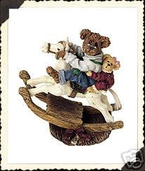 Pop Pop with Chrissy...Giddy-Up!-Boyds Bears Bearstone #228371 *