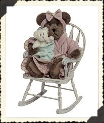 MOMMA BEARSLEY WITH BABY BUNDLES-BOYDS BEARS #919816 *