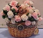 January-Boyds Bears Beary Blossoms Treasure Box #392200 *
