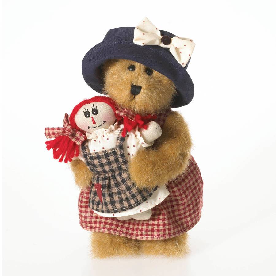 Bailey with Betsy the Ragdoll-Boyds Bears #9199-34 *