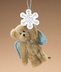 Let it Snow Dangling Blue Angel Bear-Boyds Bears Ornament #562929 ***Hard to Find*** *