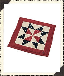 YANKEE DOODLE QUILT-BOYDS BEARS ACCESSORIES #6817 *