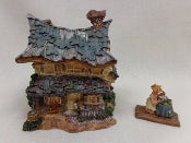 Ol' MacDonald's Farm House-Boyds Bears Resin Bearly Built Village  #19046