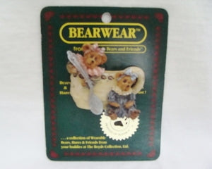 Prissie and Missie...Fixin' Tea-Boyds Bears Bearwear Pin #02000-72 *