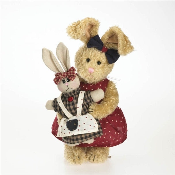 Emily with Ellie-Boyds Bears Emily Babbit Bunny Rabbit Hare #9150-34