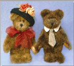 Miss Mabel & Mr. Miles Bearister-Boyds Bears #C57651 QVC Exclusives ***HARD TO FIND*** *