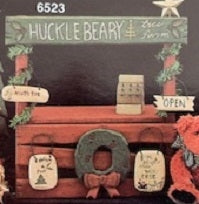 Hucklebeary Tree Farm Stand-Boyds Bears Wooden Accessory #6523