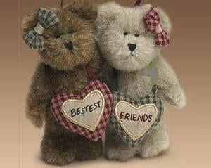WILMA & GRACIE BEARFRIENDS-BOYDS BEARS #93332V QVC EXCLUSIVE ***HARD TO FIND*** *