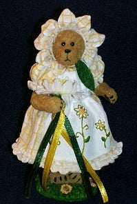 DAISY BEARYBLOOM (Daisy)-Boyds Bears April Flower of the Month Bearstone #4015193