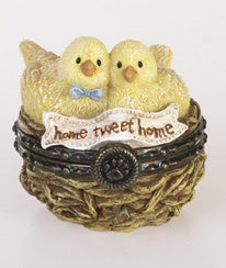 Mr. and Mrs. Nestling's Home Tweet Home-Boyds Bears Treasure Box #4019383 *